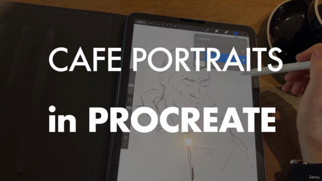 Cafe Portraits in Procreate - Screenshot_01