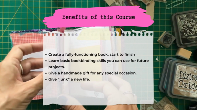 Make a Junk Journal From an Amazon Box and Craft Supplies – Screenshot 2
