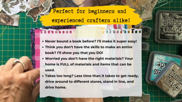 Make a Junk Journal From an Amazon Box and Craft Supplies – Screenshot 4