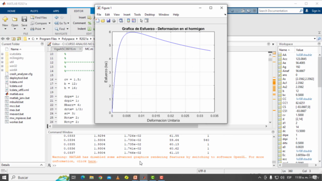Especialización en Análisis No lineal, Modulo 1 – Screenshot 4