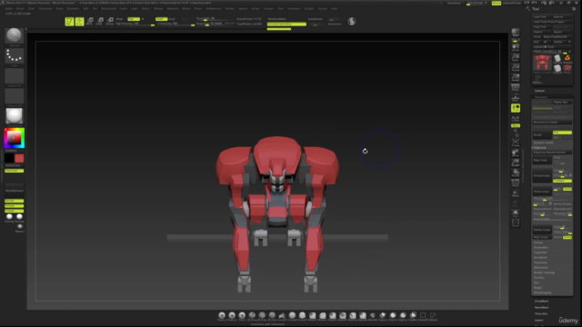 Full Asset Creation Workflow (Zbrush,Painter 3D,Blender) – Screenshot 2