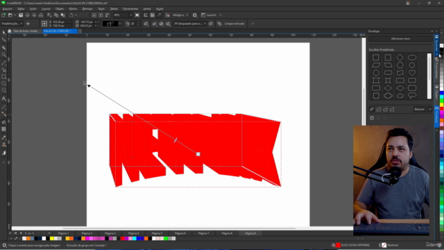 Formação Design Gráfico com Corel DRAW do Básico ao Avançado – Screenshot 2