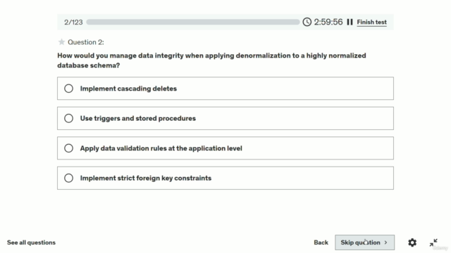 DBMS Interview Questions Quiz - MCQ – Screenshot 1