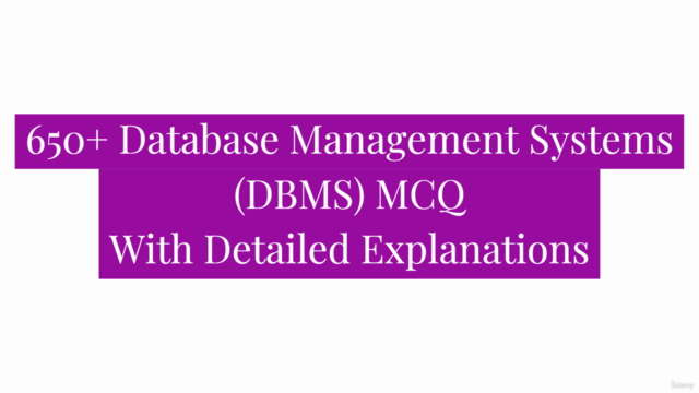 DBMS Interview Questions Quiz - MCQ – Screenshot 4