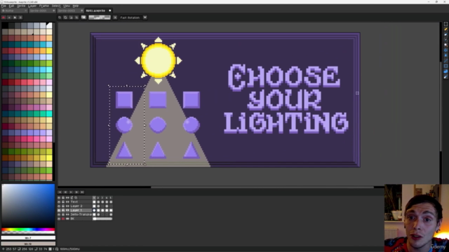Pixel art Bootcamp Complete 2D Retro Game Masterclass – Screenshot 2