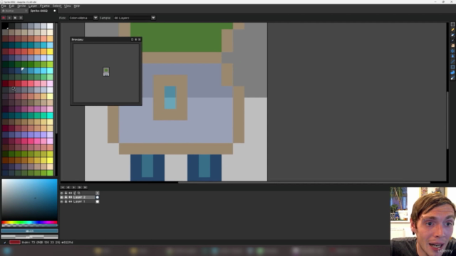 Pixel art Bootcamp Complete 2D Retro Game Masterclass – Screenshot 4