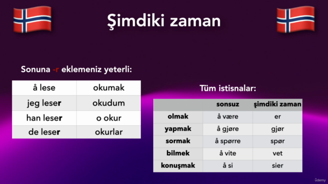 Yeni başlayanlar için Norveç dili (Türkçe) – Screenshot 3