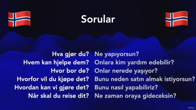 Yeni başlayanlar için Norveç dili (Türkçe) – Screenshot 4