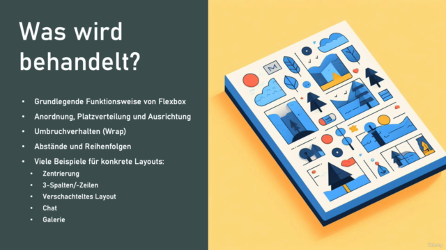 Responsives Design mit Flexbox in HTML/CSS – Screenshot 4
