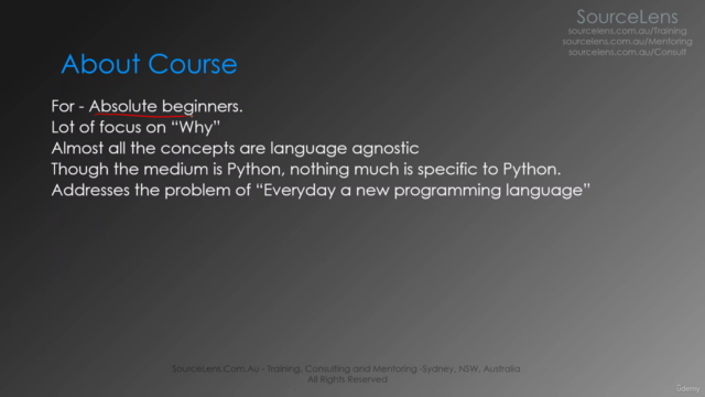 Ultimate Introduction to Programming Concepts via Python – Screenshot 1