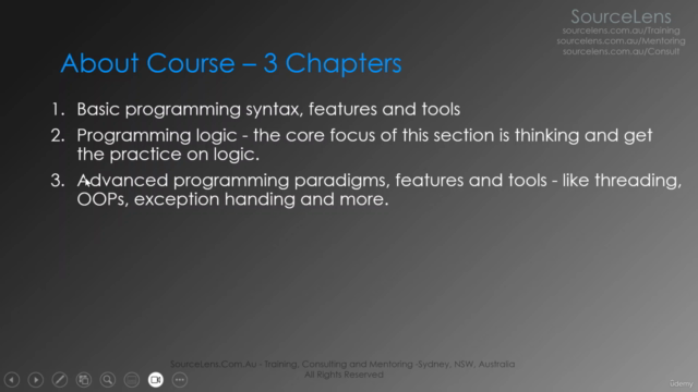 Ultimate Introduction to Programming Concepts via Python – Screenshot 3