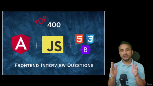 Angular & JavaScript Interview: Top 400 Questions (2025) – Screenshot 1