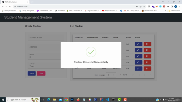 Spring Boot And Angular Material Full Stack Development – Screenshot 2