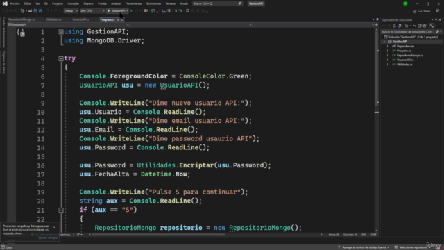 Aprende como crear una API Rest con .NET y MongoDB – Screenshot 3