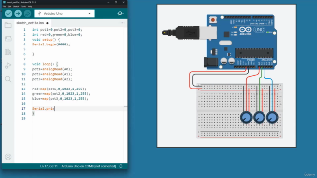Arduino ve C# ile İleri Düzey Robotik Kodlama Eğitimi – Screenshot 2
