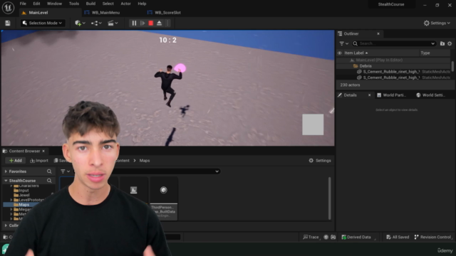 Unreal 5 Stealth Combat: Make Stealth Games in UE5 Blueprint – Screenshot 2