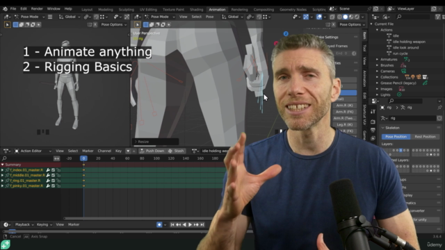 Blender Animation & Rigging: Bring Your Creations To Life – Screenshot 2