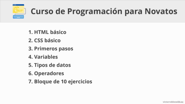 Curso de Programación para Novatos: El más fácil de entender – Screenshot 3