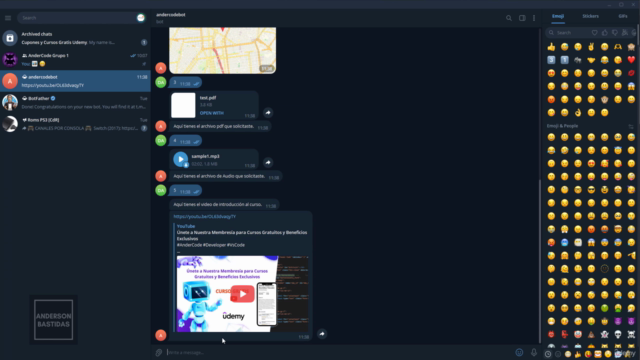 Crea tu propio Bot de Telegram con PHP y automatiza tareas – Screenshot 2