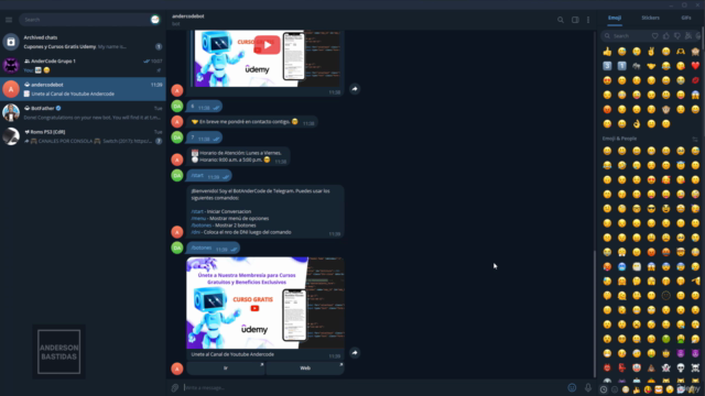 Crea tu propio Bot de Telegram con PHP y automatiza tareas – Screenshot 3