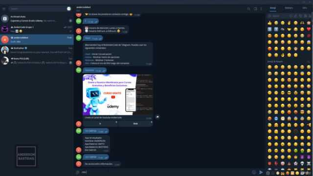 Crea tu propio Bot de Telegram con PHP y automatiza tareas – Screenshot 4