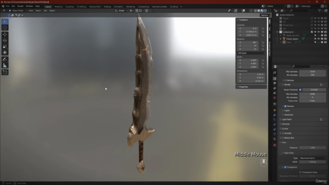 Blender Pro: Modelado 3D en Tiempo Récord – Screenshot 1
