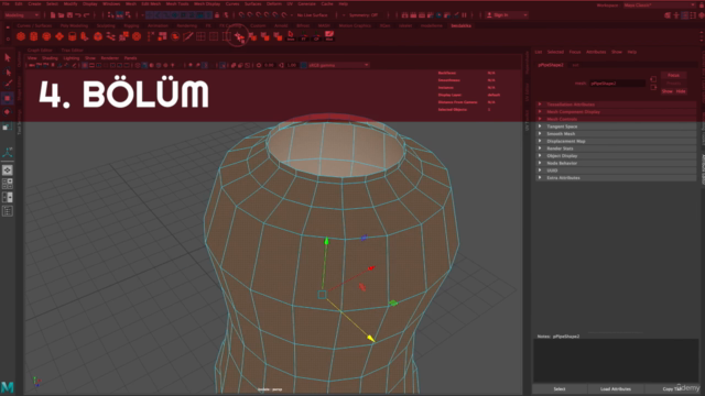 Sıfırdan İleri Seviye Maya Modelleme-Uygulama Kursu – Screenshot 2