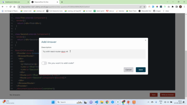 Next.js Stack Overflow App (A Question and Answer Platform) – Screenshot 2