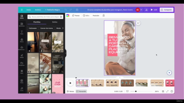 Curso Instagram: 150 Plantillas Personalizables en Canva – Screenshot 2