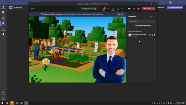 Kurs jak przeprowadzić spotkanie online? – Screenshot 3