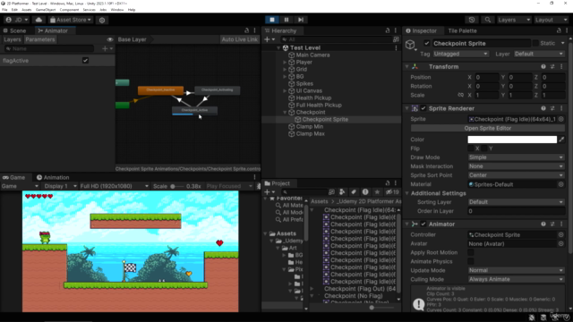 Complete 2D Platformer in Unity C# – Screenshot 3