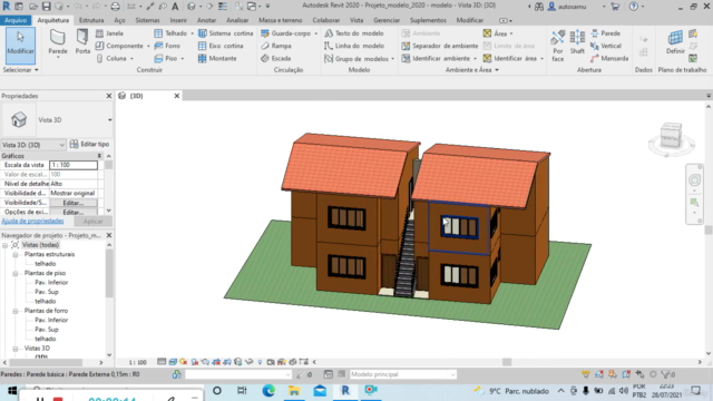 REVIT - Sobrado Na Prática – Screenshot 1