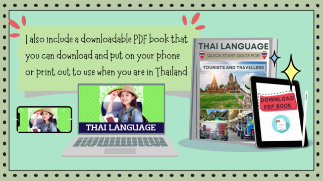 Thai Language Quick Start Guide for Tourists and Travellers – Screenshot 3