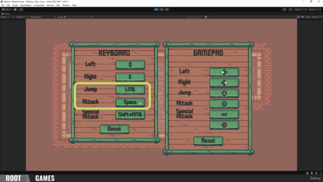 The Ultimate Input System with Rebinding in Unity – Screenshot 4