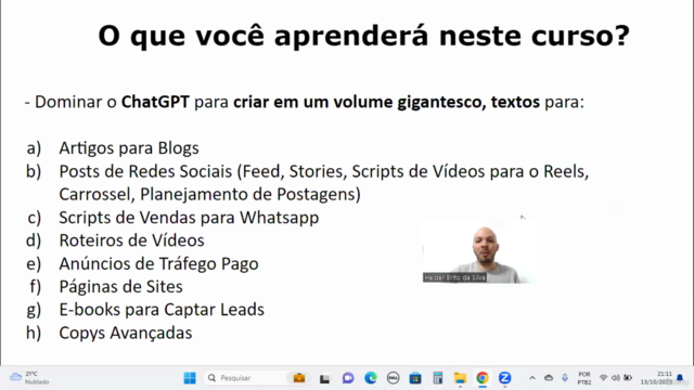 Formação Marketing Digital com Inteligência Artificial – Screenshot 1