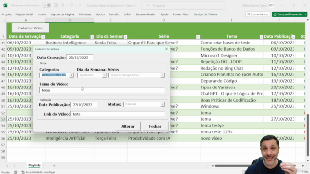 Automações com VBA Excel e Inteligência Artificial – Screenshot 3