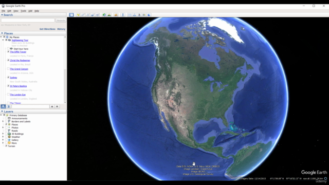 Google Earth Pro - Application to Engineering – Screenshot 1