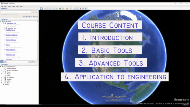 Google Earth Pro - Application to Engineering – Screenshot 4