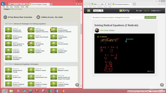 Advanced Algebra: Strategies for Success – Screenshot 4