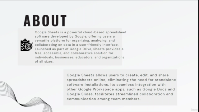 Learn Google Sheets and Microsoft Excel at Once from Basic – Screenshot 1