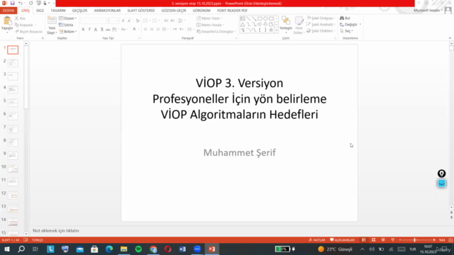 VİOP'ta Profesyoneller için Algoritmik Trade (İleri Düzey) – Screenshot 1