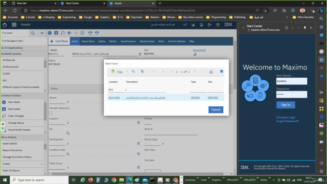 يتكلم العربية - مع خمس شهادات خبرة موثقة IBM Maximo إجعل – Screenshot 2