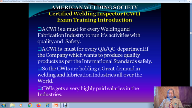Advanced Welding Metallurgy for Certified Welding Inspectors – Screenshot 1