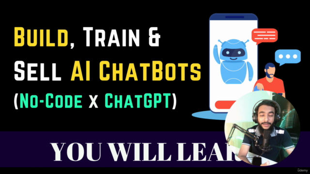 Build, Train & Sell AI Chatbots [No-code x Chat GPT] - Screenshot_01