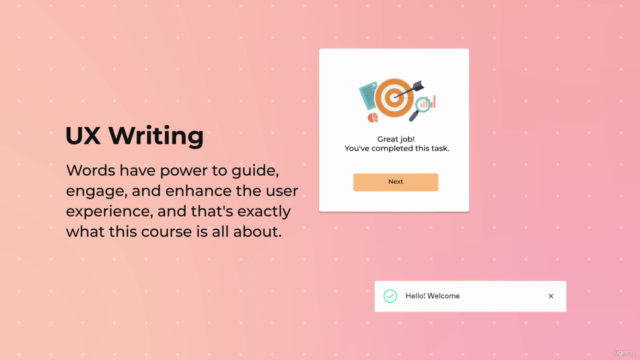 UX Writing: Microcopy, User Research, Accessibility & More – Screenshot 1