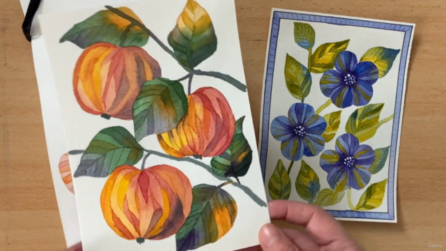 Watercolor with Mosaic Effect - New Fun Technique – Screenshot 2