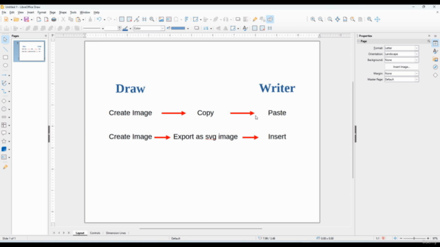 Mastering LibreOffice Draw – Screenshot 2