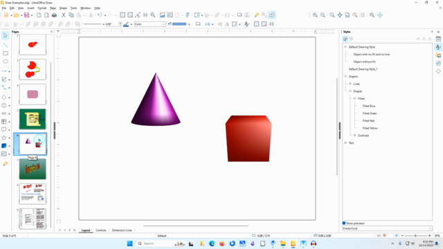 Mastering LibreOffice Draw – Screenshot 4