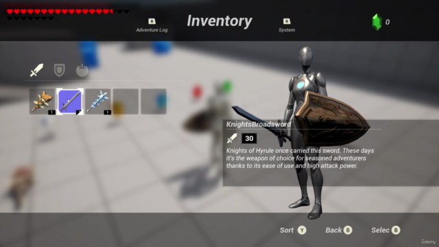 Unreal Engine 5 UI Design: Advance inventory system with UE5 – Screenshot 3
