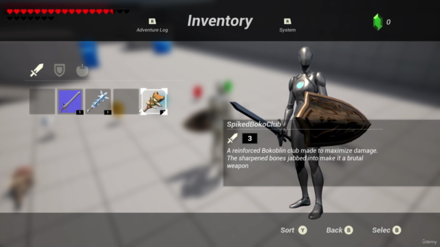 Unreal Engine 5 UI Design: Advance inventory system with UE5 – Screenshot 4